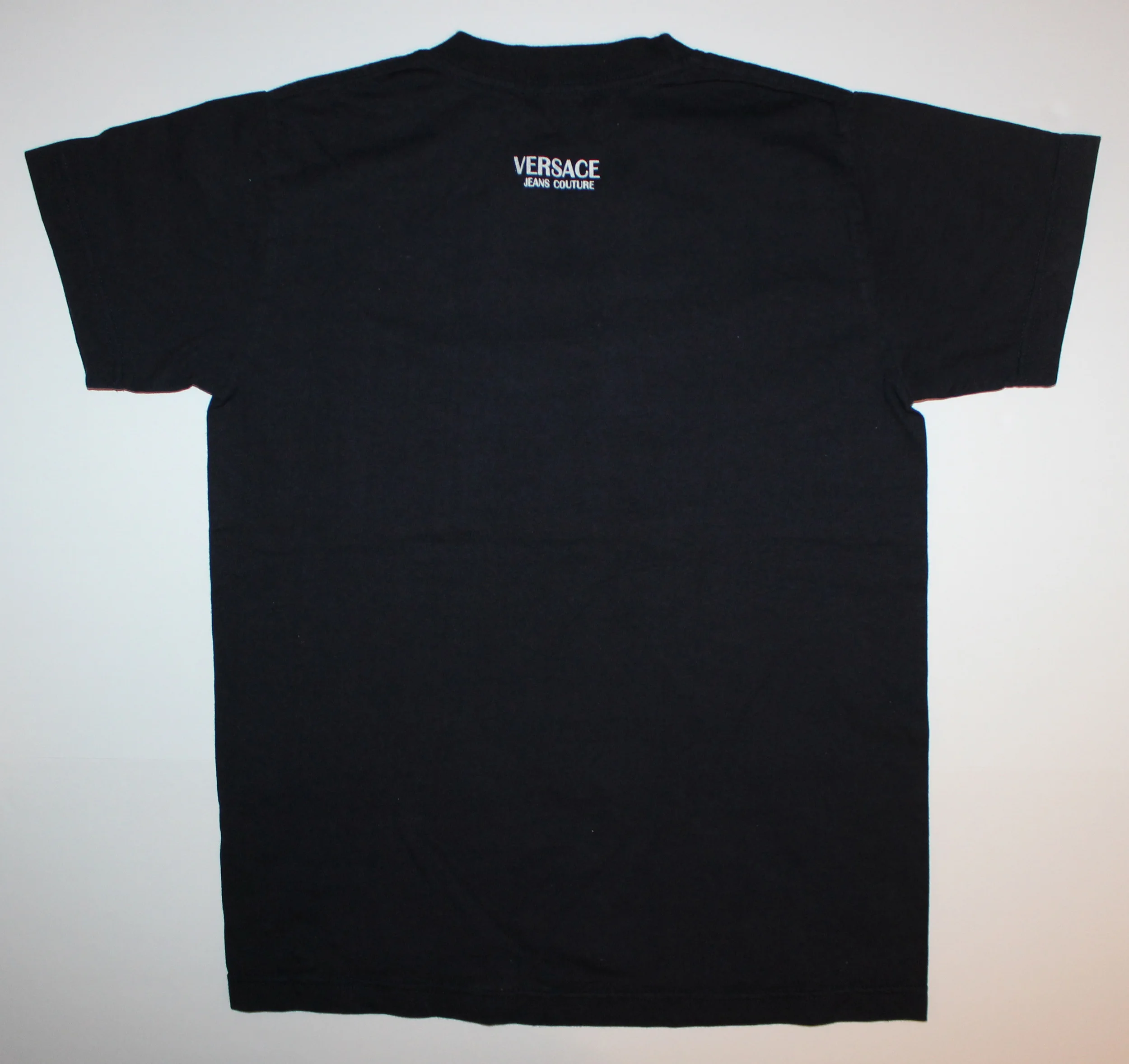 Versace Jeans Couture Navy Graphic T Shirt (Size S) — RootsBK